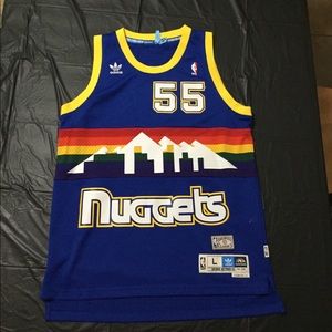 Authentic Adidas Denver Nuggets Mutombo Jersey